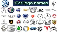 car logos are shown in this image