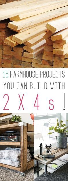 there are many wood projects that you can build with 2x4s