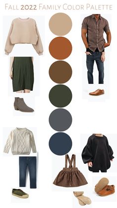 Amazon, family pictures, fall, 2022, autumn, brown, tan, color palette Family Pictures Fall, Family Photography Outfits, Fall Photo Shoot Outfits