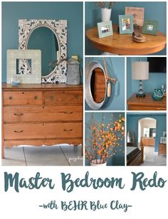 Behr Blue, Diy Beauty Tips, Blue Clay, Bedroom Redo