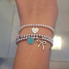 Girly Jewellery, Bracelet Combos, Jason Dilaurentis, Tiffany And Co Jewelry, Preppy Jewelry, Wrist Jewelry, Fun Jewelry, Jewelry Accessories Ideas