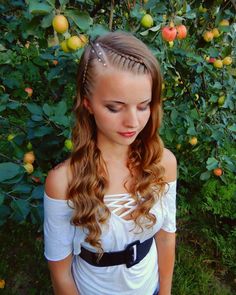 Kids Easter Hairstyles Black, Princess Braids Black Hair, Womens Braids, Princess Hairstyle, Hairstyles Braid, Wavy Ponytail, Hairstyles For, Hair Kids