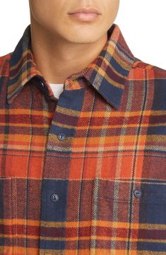 "Too many flannel shirts" isn't a thing, so make sure your closet is stocked with a few like this two-pocket button-up cut from softly brushed midweight cotton. 30" length; 44" chest (size Medium) 100% cotton Machine wash, tumble dry Imported Classic Clothing, Flannel Shirts, Long Sleeve Flannel, Classic Outfits, Chest Size, A Thing, Flannel Shirt, Make Sure, Button Up Shirts