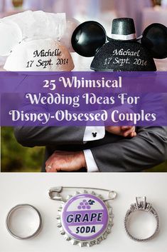 wedding ideas for disney - obsesed couples