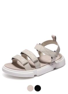 Darkis Women's Sandal | Ultrasellershoes.com – Ultra Seller Shoes Casual Non-slip Sport Sandals For Spring, Casual Spring Sport Sandals With Non-slip Design, Slip-resistant Sandals For Spring Vacation, Casual Breathable Sport Sandals For Spring, Comfortable Flat Sport Sandals For Casual Wear, Comfortable Flat Casual Sport Sandals, Lightweight White Casual Sandals, Open Toe Sandals For Summer, White Lightweight Casual Sandals