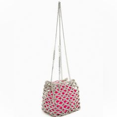 Barbiem Rhinestone Bag Rigid Bucket Bag With Exterior Rhinestone Detail. Interior Fabric Bag. Chain Crossbody Strap. Special Barbiem Collection. Height Length Width: 5.6 X 6.7 X 4.9 Inches (14.3 X 17 X 12.4 Cm) Evening Bucket Bag With Rhinestones, Evening Bucket Bags With Rhinestones, Zara Silver Shoulder Bag For Evening, Zara Silver Evening Shoulder Bag, Silver Zara Shoulder Bag For Evening, Luxury Silver Bucket Bag For Party, Silver Bucket Bag For Formal Occasions, Luxury Silver Bucket Bag For Evening, Elegant Silver Bucket Bag For Party