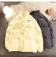 The Thick Winter Jacket is your go-to choice for ultimate winter warmth and comfort. Crafted to withstand the chilliest days, this jacket is designed for individuals who prioritize staying snug without compromising on style. Korean Coat, Jackets Y2k, Women Winter Coat, Oversized Parka, Summer Festival Outfit, No Gender, Crewneck Sweatshirt Women, Winter Pattern, Casual Jackets