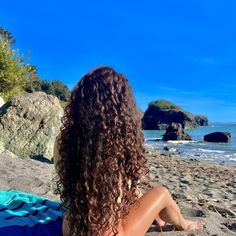 Polynesian Curly Hair, Long Natural Curly Hair, Hair Magic, Fotos Ideas, Dream Summer, Pics Ideas