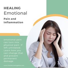 Healing Emotional Pain and Inflammation - Understanding Why Your Brain Does What It Does When You Struggle with Anxiety and Depression There Is Hope, Physical Pain, Therapy Ideas, Coping Skills, Your Brain