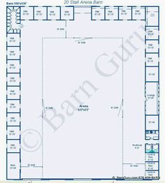 the floor plan for an indoor arena