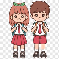 school children in indonesian elementary uniforms vector school kids study png Kids Uniform, Mothers Day Drawings, Rules Poster, Classroom Rules Poster, School Uniform Kids, Kids Uniforms, Student Drawing, Kids Study, Classroom Rules