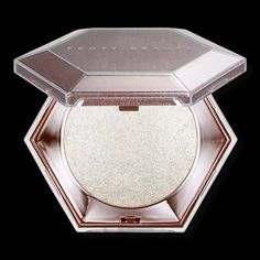 Diamond Bomb All-Over Diamond Veil - FENTY BEAUTY by Rihanna | Ulta Beauty Fenty Beauty Diamond, Diamond Veil, Rihanna Diamonds, Benefit Brow, Makeup Needs, Highlighter Makeup, Makeup Items, Makeup Pictures, Aftershave