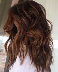 Caramel Highlights, Brown Balayage, Your Hairstyle, Brown Hair With Highlights, Fall Hair Color, Hair Color Dark, Fall Hair Colors