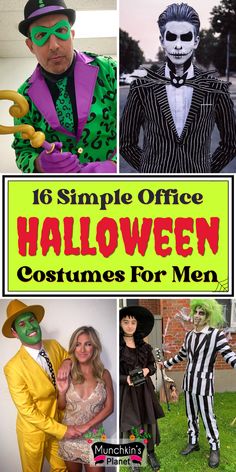 simple office halloween costumes for Men in Suits Men Villian Costumes, Halloween Costumes Diy Men, Blonde Guy Costumes, Halloween Costumes With Suits, Teen Boy Halloween Costume Ideas, Diy Halloween Costumes Men, Halloween Costumes Ideas Men, Simple Halloween Costumes For Men, Halloween Costumes For Teen Boys