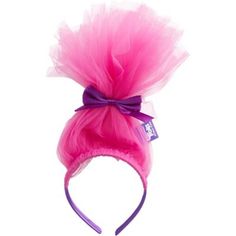 Your child will have a rocking hair day with a Trolls-themed accessory. This headband is wrapped in satin-like purple fabric and is made to resemble Poppys hair from the Trolls 2 movie with bright pink tulle gathered into a high ponytail. Bobby pins and other hair accessories (sold separately) will ensure this fabulous look when youre child goes off on their adventures! Complete your little ones look for a Trolls-themed party Halloween trick-or-treating or even an everyday signature look! Ages 4 Tulle Headband, Happy Birthday Theme, Sugar Glitter, Trolls Party, Trolls World Tour, Poppy And Branch, Troll Party, Glitter Headbands, Candy Party Favors