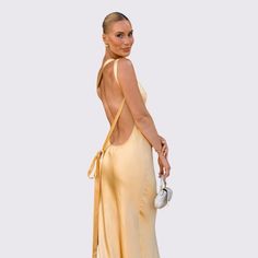 Jessica Gold Silk Maxi Dress - Shop Now - Aunomay Silk Maxi, Gold Silk, Dress Satin, Silk Maxi Dress, Shop Maxi Dresses, Satin Dresses, Summer Sale, Dress Shop, Bridesmaid Dresses