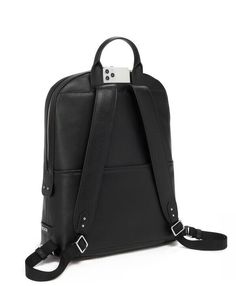 TUMI STANTON BackpackAll-LEATHERThis backpack boasts a sleek silhouette in soft leather, that translates from work to casual weekends with ease. There’s a separate padded laptop compartment, a quick-access cell phone pocket, and ample room for cards, keys, papers and more. Keeping you organized when you need it most, this is your new classic. Stanton collection is where function meets fashion. This sophisticated collection offers beautifully appointed, thoughtfully designed backpacks, totes, sat Modern Office Backpack With Leather Backing, Modern Laptop Bag With Leather Backing For Daily Use, Modern Backpack With Leather Backing For Work, Modern Leather-backed Backpack For Work, Modern Leather Work Backpack, Chic Leather Backpack For Business, Functional Leather Backpack For Office, Modern Leather Backpack With Adjustable Strap For Office, Modern Leather Backpack For Office With Adjustable Strap