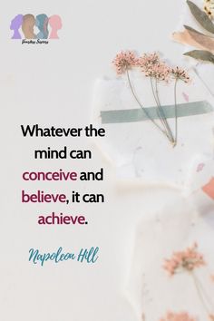 Whatever the mind can conceive and believe, it can achieve. Napoleon Hill Ceo Mindset, Mindset Shift, Community Of Women, Job Search Tips, Success Tips, Content Curation, Career Success, Napoleon Hill, Work Life Balance