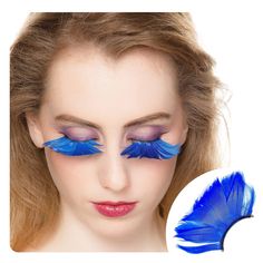 PRICES MAY VARY. 💋▶Fan Lashes◀With an exceptional length and thickness, our huge Ocean Blue eyelashes will instantly transform your eyes into an enchanting focal point. The vibrant and intense blue hue adds a touch of mystique and drama to your overall look, ensuring you stand out from the crowd. These lashes exhibit a luxurious and velvety texture that feels weightless on your lids. 💋▶Cruelty Free◀Crafted with meticulous precision, our huge purple eyelashes are made from premium synthetic fib Different Eye Makeup Looks, Purple Eyelashes, Blue Eyelashes, Feather Eyelashes, Eye Trends, Fancy Ball, Eyelashes False, Date Night Makeup, Holiday Makeup Looks