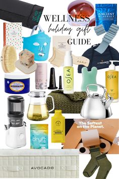 Best Wellness Gift Guide + Ideas 2024 | her healthy style #herhealthystyle Wellness Girl Gift Guide, Wellness Gift Guide, Health And Wellness Gifts, Gift Guide 2024, Face Mask Benefits