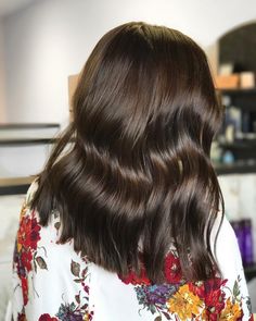 Chocolate Brown Hair Gloss, Mocha Latte Hair Color, Dark Mocha Brown Hair, Brown Hair Inspiration, Ash Brown Hair Color, Hair Dressing, Dark Brunette Hair, Cabello Hair