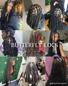 Hairstyles For Long Butterfly Locs, Butterfly Locs On Black Women, Butterfly Loca, Butterfly Locks, Winter Hair Trends, Gorgeous Braids, French Curl, Butterfly Locs