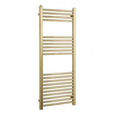 Create a trendy brushed brass accent colour throughout your bathroom when you choose a straight K-Rail towel radiator. This stylish ladder rail benefits from 22mm diameter cross-tubes to ensure excellent heat outputs, keeping your towels warm whilst adding aesthetic appeal to the room. Comes complete with a fixing kit including wall brackets. Towel Racks & Holders, Towel Radiator, Radiator Valves, Central Heating System, Bathroom Suites, Towel Racks, Heated Towel Rail, Heated Towel, Towel Warmer