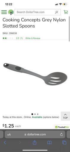 an image of a spoon and fork on the app