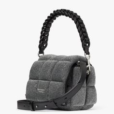 Small Sized Bag; 8-7/10"W X 6-7/10"H X 5-3/10"D (Width Is Measured Across The Bottom Of Handbag) Silhouette Is Based Off 5'9" Model 2"L Handle; 3"L Crossbody Strap Flap Closure Silver-Tone Hardware & Logo Interior Zip & Slip Pockets Polyamide, Polyester; Trim: Leather Kate Spade Designer Party Bags, Designer Kate Spade Party Bags, Designer Silver Box Bag For Evening, Designer Party Bags By Kate Spade, Kate Spade Evening Shoulder Bag With Silver-tone Hardware, Kate Spade Rectangular Evening Shoulder Bag, Modern Silver Box Bag For Evening, Elegant Silver Kate Spade Bag, Kate Spade Top Handle Evening Shoulder Bag