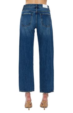 A timeless silhouette in a faded wash completes these wide-leg ankle jeans cut from nonstretch denim. 28" inseam; 17" leg opening; 11 1/2" front rise; 14 1/2" back rise (size 29) 100% cotton Machine wash, tumble dry Imported Classic Medium Wash Cropped Leg Flare Jeans, Classic Cropped Leg Flare Jeans In Medium Wash, Classic Cropped Leg Medium Wash Flare Jeans, Washed Blue Cropped Leg Flare Jeans, Medium Wash Rigid Denim Cropped Leg Flare Jeans, Dark Wash Rigid Denim Cropped Flare Jeans, Cropped Leg Flare Jeans In Dark Wash, Medium Wash Wide Leg Cropped Jeans, Relaxed Fit Washed Blue Cropped Flare Jeans