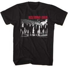 PRICES MAY VARY. MOVIE NIGHT! Reservoir Dogs apparel. Celebrate Quentin Tarantino and his epic 90s movie with this cool shirt...even Mr. Pink would give you a good tip for wearing this tee YEP, IT'S OFFICIAL! Our cool graphic t shirts are 100% authentic and officially licensed. These super comfy tees are designed and printed in the USA by American Classics, a leader in high-quality retro, vintage style apparel since 1994 HIGH QUALITY CLOTHES, COMFY & COOL 100% cotton soft short sleeve, crewneck, Dog Movies, Classic Cinema, Reservoir Dogs, Group Shots, Neo Noir, Film History, Cool Graphic Tees, Quentin Tarantino, Unique Shirt