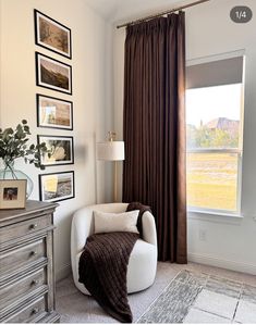 Bedroom With Brown Curtains, Bedroom Brown Curtains, Brown Curtains Living Room, Brown Curtains Bedroom, Brown Header, Bush House, Apartment Necessities, Velvet Bedroom, 2024 Bedroom