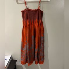 Worn Once When Tried On! Boutique Dress, Boutique Dresses, Blue Orange, Colorful Dresses, Color Blue, Boutique, Brand New, Womens Dresses, Orange