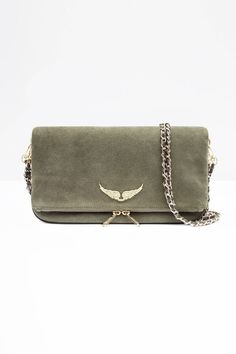 Suede Clutch, Zadar, Fancy Bags, Zadig And Voltaire, Casino Online, Green Bag