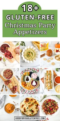 Get ready to be inspired with my list of 18 gluten-free holiday appetizers that will easily please a crowd. No gluten needed! Dairy Free Gluten Free Christmas Appetizers, Make Ahead Gluten Free Appetizers, Low Fodmap Holiday Appetizers, Gluten Free Brunch Appetizers, Gluten Free Appies, Gluten Free Appies Appetizers, Gluten Free Party Snacks Finger Foods, Celiac Appetizers, Gluten Free Appetizer Recipes Easy