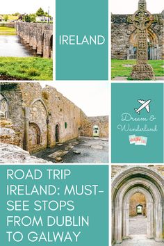 the road trip in ireland must see stops from dublin to galway