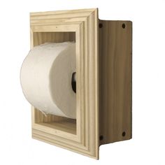 a toilet paper dispenser with a roll of toilet paper hanging from it