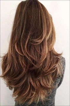 Rambut Brunette, Long Shag Haircut, Haircuts For Long Hair With Layers, Pinterest Style, Long Layered Haircuts, Girl Haircuts, Hair Images, Haircut For Thick Hair, Long Layered Hair