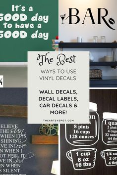 the best ways to use vinyl decals, decal labels, car decals & more