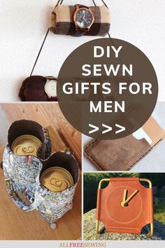 diy sewn gifts for men