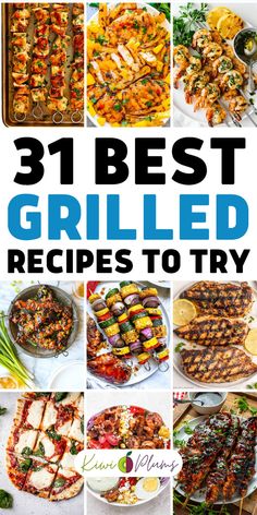 Grilled recipes elevate any meal. Explore easy grilled chicken recipes and BBQ grilled steak ideas for your next barbecue. Dive into grilled vegetables and grilled seafood recipes like grilled salmon, grilled shrimp, and other grilled fish recipes. Try our grilled pizza ideas or enjoy grilled fruit desserts. Try healthy grilling recipes like grilled skewers and grilled kebab recipes for a taste of summer. Our summer BBQ recipes will make your summer BBQ parties unforgettable. Grilled Pizza Ideas, Bbq Ideas Food, Easy Grilled Chicken Recipes, Steak Ideas, Summer Meal Ideas, Grilled Skewers, Salmon Grilled