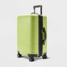 Hardside Carry On Suitcase Lime Green - Open Story™️ Carryon Suitcase, Carryon Bag, Buy List, Carry On Suitcase, Carry On Bag, Christmas List, Same Day Delivery, Lime Green, Carry On