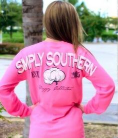 Simple Southern Shirts, Preppy Brands, Simply Southern Shirts, Preppy Shirt, Southern Outfits, Preppy Southern, Preppy Girl, Southern Shirts, Golf Outfits Women