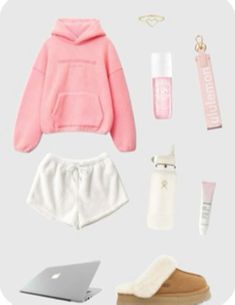 *not mine* #comfy#outfit#pinkandwhite#ugg#soldejanerio Outfit Ideas White Background, Comfy Outfit Ideas, Comfy Outfit, Comfy Outfits, Not Mine, Pink Girl, White Background, Outfit Ideas