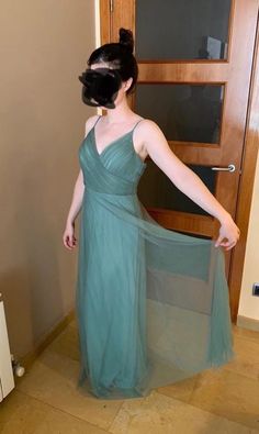 FREE SHIPPING A-Line V-Neck Chiffon Women Dress JKP3174 Sheer Sleeveless Flowy Chiffon Dress, Green Chiffon Sleeveless Party Dress, Green Sleeveless Chiffon Wedding Dress, Green Chiffon Sleeveless Dress For Party, Chiffon V-neck Sleeveless Bridesmaid Dress, Chiffon Sleeveless V-neck Bridesmaid Dress, Green V-neck Chiffon Party Dress, Sheer Flowy Chiffon V-neck Dress, Flowy Green Chiffon V-neck Dress