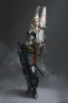 Concept Artist Portfolio, Dungeons And Dragons Rules, Female Armor, Indie Art, Digital Art Illustration, Urban Fantasy