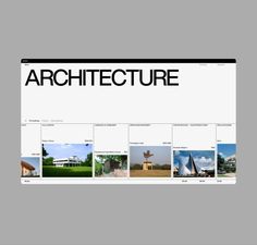 the architecture calendar is displayed in black and white