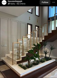 Staircase Glass Design, درابزين السلم, Balustrade Design, درج السلم, Staircase Interior Design, Staircase Design Modern, Staircase Railing Design, Stairs Design Interior, House Interior Design Styles