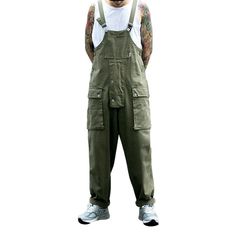 Introducing our 2023 Spring-Summer Collection safari-style baggy bib overalls a urban trend that's sure to turn heads!Why You'll Fall In LoveThis unique silhouette is tailored for the couture-forward who prefer making a statement. With its baggy fit and suspenders closure. you can enjoy a fashion take on the timeless safari-style overalls. Its vibrant colors and sanded finish promise a timeless. laid-back look that'll make you stand out from the crowd.Unmissable Highlights: Baggy Fit: Unparallel Baggy Cargo Pants For Summer Outdoor Activities, Utility Overalls With Patch Pockets, Utility Overalls With Patch Pockets And Bib Front, Utility Cotton Overalls With Pockets, Urban Style Relaxed Fit Cargo Pants For Summer, Relaxed Fit Cotton Overalls, Casual Shortalls With Side Pockets, Solid Cotton Jumpsuits And Rompers With Pockets, Cotton Shortalls With Relaxed Fit For Fall