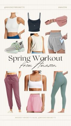 Spring workout favorites from Amazon! Love these picks for spring. 🏋️‍♀️   Athletic | Athletic Wear | Gym Clothes | Amazon Gym Clothes | Gym Outfit   Follow my shop @whiskeybrunette on the @shop.LTK app to shop this post and get my exclusive app-only content!  #liketkit #LTKfindsunder50 #LTKstyletip #LTKfitness @shop.ltk https://liketk.it/4zCZV Where To Buy Gym Clothes, Workout Outfits Amazon, Cheap Bra-friendly Tank Top For Gym, Amazon Gym Sets, Amazon Workout Tanks, Spring Workout, Pilates Clothes, Workout Fits, Sorel Womens